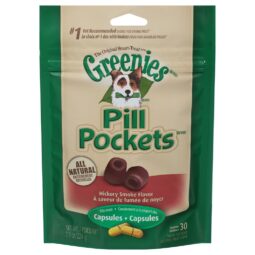 Greenies Pill Pockets Hickory Smoke 30 Capsules / 7.9oz