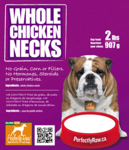 Perfectly Raw Whole Chicken Necks 2lb