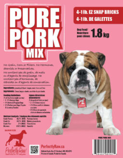 Perfectly Raw Pure Pork Mix 16x2 Case - SRO