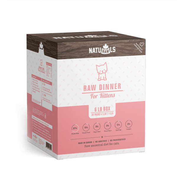 Naturawls Raw Dinner for Kittens 6lb
