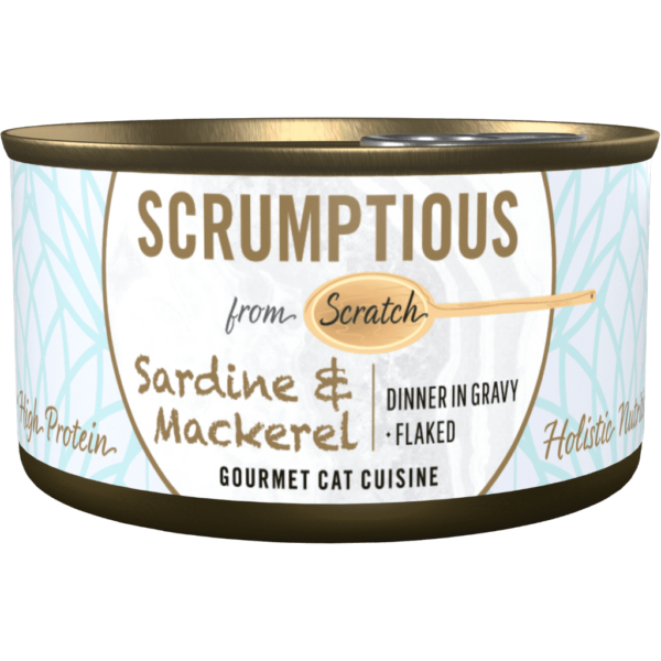 Scrumptious Sardine & Mackerel 2.8oz