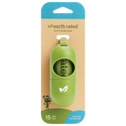 Earth Rated Leash Dispenser with 15 Bags Unscented