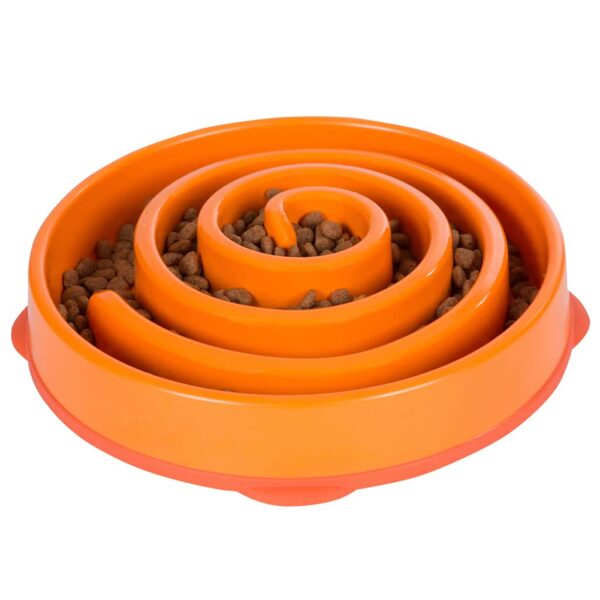 Outward Hound Fun Feeder Orange 4 cup
