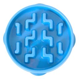 Outward Hound Fun Feeder Blue 2 cup