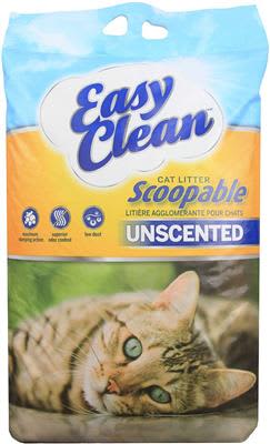 Easy Clean Unscented Clumping Litter 20lb