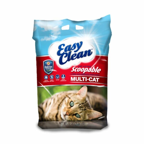 Easy Clean Scoopable Litter Multi-Cat 20lb