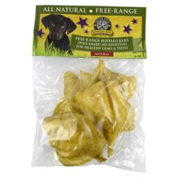 Silver Spur Buffalo Ears Natural / 6pk