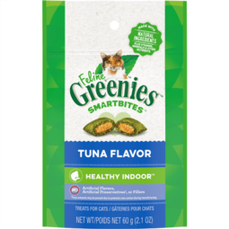 Feline Greenies Smartbites Hairball Tuna 2.1OZ