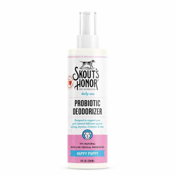Skout's Honor Probiotic Deodorizer Happy Puppy 8oz