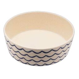 Beco Recycled Bamboo Bowl Ocean Waves