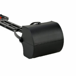 Plastic Scoop Plain Black 25in