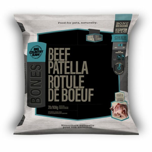 Big Country Raw Beef Patella Bone 2lb