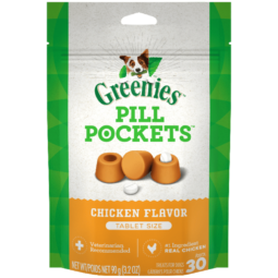 Greenies Pill Pockets Chicken 30 Tabs / 3.2oz