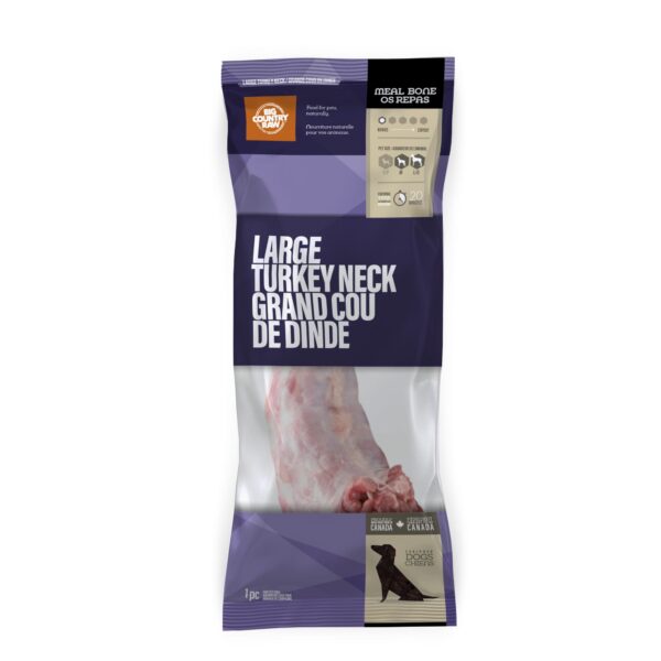 Big Country Raw Turkey Neck Large – 1 Pc