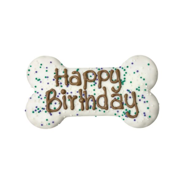 Bosco & Roxy's Happy Birthday Bone 6"